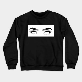 Eye Rolling Crewneck Sweatshirt